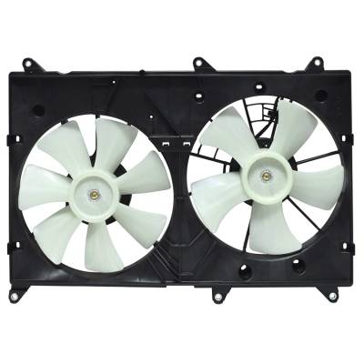 Rareelectrical - New Cooling Fan Compatible With Toyota Highlander 2.4L 2006-2007 By Part Numbers 16361-20070