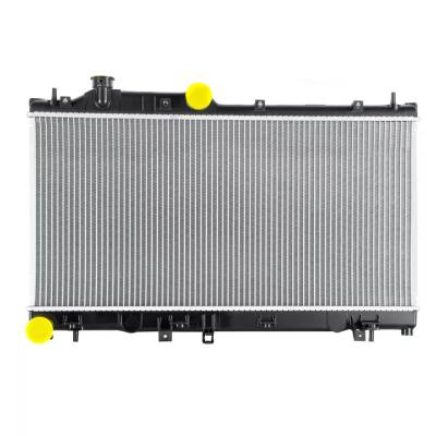 Rareelectrical - Radiator Assembly Compatible With 2014-2018 Subaru Forester 2.5L H4 2498Cc 13425 762405-25810-2