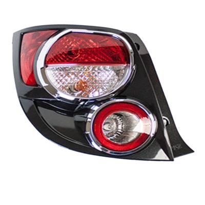 Rareelectrical - New Left Tail Light Compatible With Chevrolet Sonic Hatchback 2012-2016 Gm2800252 95470356