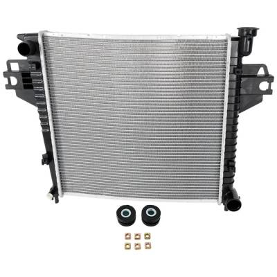 Rareelectrical - New Radiator Compatible With Jeep Liberty Limited 6 Cyl 3.7L Liberty Sport 6 Cyl 3.7L 2007 Ch3010360