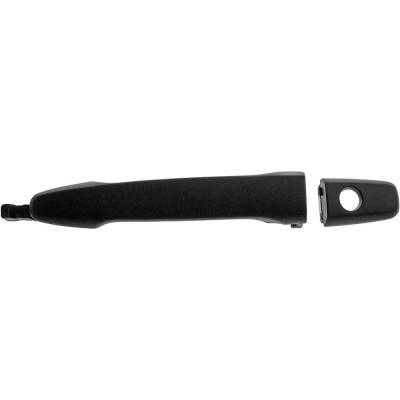 Rareelectrical - Front Driver Side Exterior Door Handle Compatible With 2007-2017 Mitsubishi Outlander Smooth Black