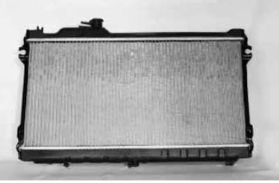 Rareelectrical - New Radiator Assembly Compatible With Honda Mazda Miata 1.8L L4 1839Cc 1994 1995 1996 1997 By Part