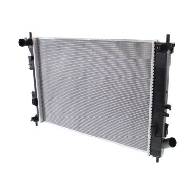 Rareelectrical - Radiator Assembly Compatible With 2012-2013 Hyundai Elantra 2013 Coupe 2014 Kia Forte 2014 Kia Koup