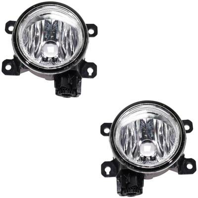 Rareelectrical - New Pair Of Daytime Running Lights Compatible With Honda Accord Cr-Z Civic Fit Pilot Ridgeline
