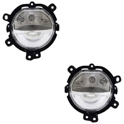 Rareelectrical - New Pair Of Daytime Running Light Assembly Compatible With Mini Cooper S Hatchback F55 Cooper