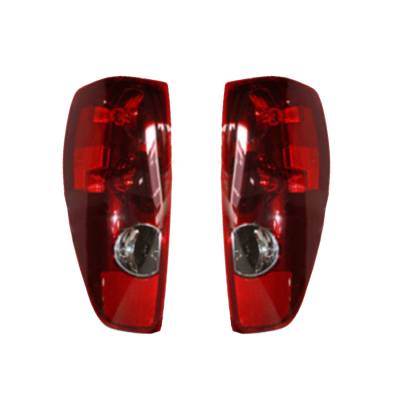 Rareelectrical - New Pair Of Tail Lights Compatible With Gmc Canyon 2004-2012 Gm2800164 20825943 Gm2801164 20825942