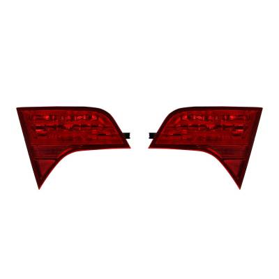 Rareelectrical - New Set Of 2 Inner Tail Lights Compatible With Honda Civic Hybrid 34151-Sna-A01 34156Snaa01