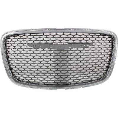 Rareelectrical - New Platinum Shell Grille Assembly Compatible With Chrysler 300 C 8 Cyl 5.7L 300 C Platinum 8 Cyl