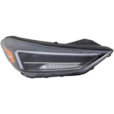 Rareelectrical - New Headlight Compatible With 2019-2021 Hyundai Tucson 2.0L 2.4L I4 Right Passenger Side Led