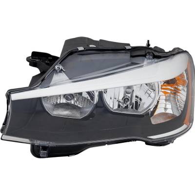 Rareelectrical - Headlight Compatible With 2015-2018 Bmw X4 X3 2.0L 3.0L I4 B48 B58/S58 Left Driver Side Halogen