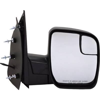 Rareelectrical - Side Mirror Compatible With 2010-2017 Ford E-150 E-250 E-350 Super Duty E-450 Super Duty 4.6L 5.4L
