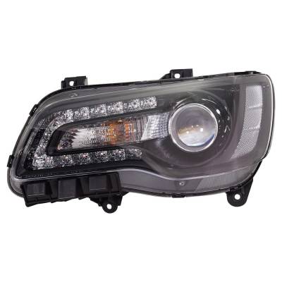 Rareelectrical - New Left Headlights Compatible With Chrysler 300 3.6 C Hemi L Limited S Touring Sedan 3.6L 5.7L