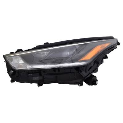 Rareelectrical - New Left Headlight Compatible With Toyota Highlander Hybrid Le Sport Utility 2021 By Part Number