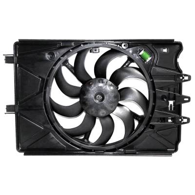 Rareelectrical - New Engine Cooling Fan Compatible With Fiat 500L 2014-2016 By Part Number 68202033Aa 68358062Aa