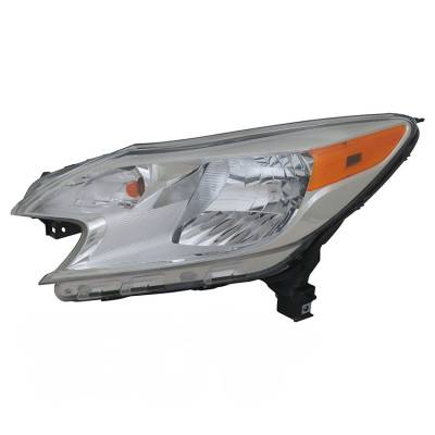 Rareelectrical - Left Driver Headlight Assembly Compatible With 2014-2016 Nissan Versa Note S Plus Sv Sl Sr 1.6L