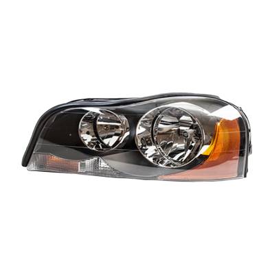 Rareelectrical - Left Driver Side Headlamp Assembly Compatible With 2003-2014 Volvo Xc90 Halogen Clear Lens OEM