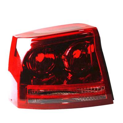 Rareelectrical - New Left Tail Light Compatible With Dodge Charger 2006 2007 2008 Ch2818105 5174407Aa