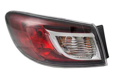 Rareelectrical - New Left Outer Tail Light Compatible With Mazda 3 Sedan Ma2800144 Bbm4-51-160F Bbm451160f