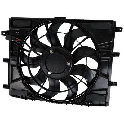 Rareelectrical - New Single Cooling Fan Assembly Compatible With Cadillac Xt4 Sport 4 Cyl 2.0L Xt4 Luxury 4 Cyl 2.0L