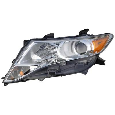 Rareelectrical - New Left Headlight Compatible With Toyota Venza Base 4 Cyl 2.7L Venza Awd 6 Cyl 3.5L Venza Le 4 Cyl