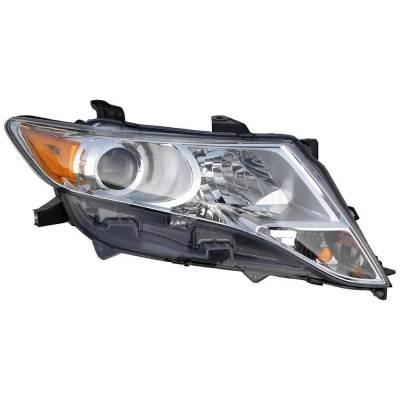 Rareelectrical - New Right Headlight Compatible With Toyota Venza Awd V6 6 Cyl 3.5L Venza Xle 6 Cyl 3.5L Venza Le 4