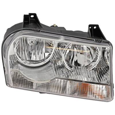 Rareelectrical - New Right Headlight Compatible With Chrysler 300 C Srt8 8 Cyl 6.1L 300 Signature Series 6 Cyl 3.5L