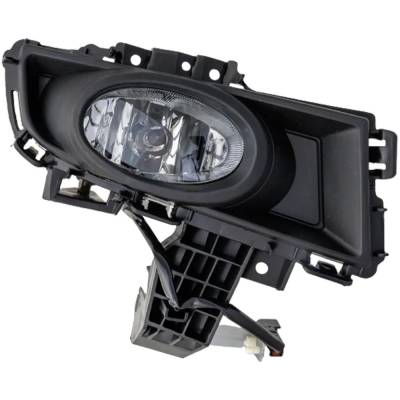 Rareelectrical - New Right Front Fog Light Compatible With Mazda 3 Gx 3 Gs 3 I 3 Gt 3 S 2007-2009 By Ma2593115