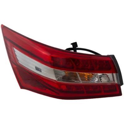 Rareelectrical - Tail Light Compatible With 2016-2018 Toyota Avalon 3.5L 2.5L V6 Left Driver Side Halogen Rt73010026