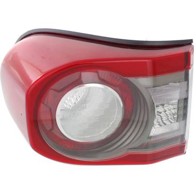 Rareelectrical - Tail Light Compatible With 2012-2014 Toyota Fj Cruiser 4.0L V6 Left Driver Side Halogen Rept730366