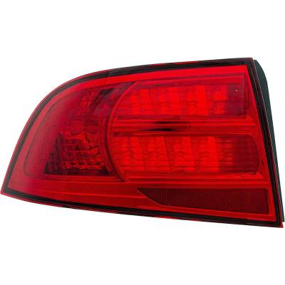 Rareelectrical - Tail Light Compatible With 2004-2006 Acura Tl 3.2L 3.5L V6 J32a3 J35a8 Left Driver Side Replaces