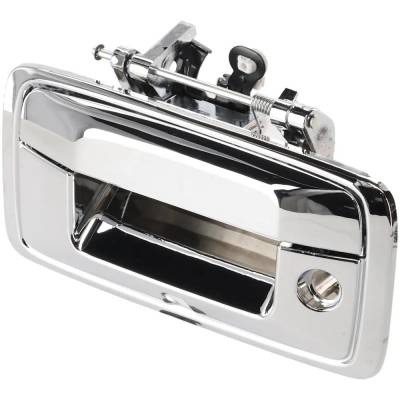Rareelectrical - New Tailgate Handle Compatible With Chevrolet Gmc Silverado 3500 Hd Lt 8 Cyl 6.0L Silverado 3500 Hd