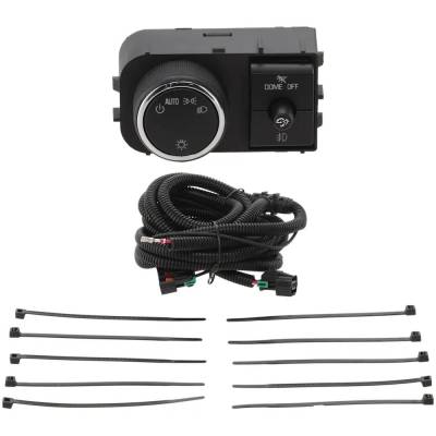 Rareelectrical - New Fog Light Headlight Switch Compatible With Chevrolet Gmc Sierra 1500 Sl 8 Cyl 4.8L Sierra 3500