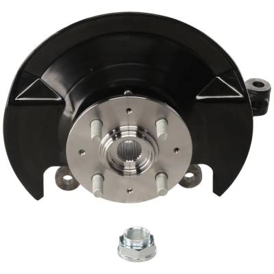 Rareelectrical - New Left Front Knuckle Compatible With Honda Civic Si 4 Cyl 1.7L Civic Dx 4 Cyl 1.7L Civic Hx 4 Cyl