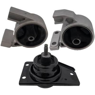 Rareelectrical - New Motor Mount Compatible With Hyundai Kia Accent Gl 4 Cyl 1.6L Accent Se 4 Cyl 1.6L Rio Sx 4 Cyl