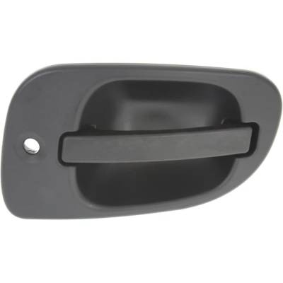 Rareelectrical - Front Passenger Side Exterior Door Handle Compatible With 2008-2012 Freightliner Cascadia Black With