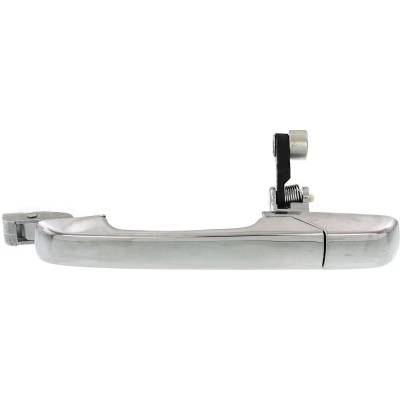 Rareelectrical - Left Rear Exterior Door Handle Compatible With 2001-2006 Acura Mdx Chrome Without Key Hole