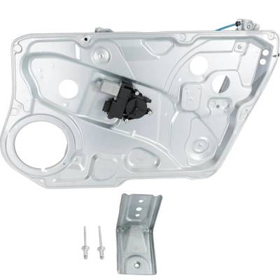 Rareelectrical - New Right Front Window Regulator With Motor Compatible With Hyundai Genesis 3.8 6 Cyl 3.8L Genesis