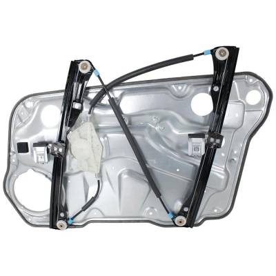 Rareelectrical - New Left Front Window Regulator Without Motor Compatible With Volkswagen Jetta Gli 4 Cyl 1.8L Jetta