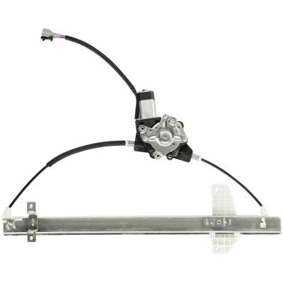 Rareelectrical - New Left Rear Window Regulator With Motor Compatible With Infiniti Nissan Armada Se 8 Cyl 5.6L Titan