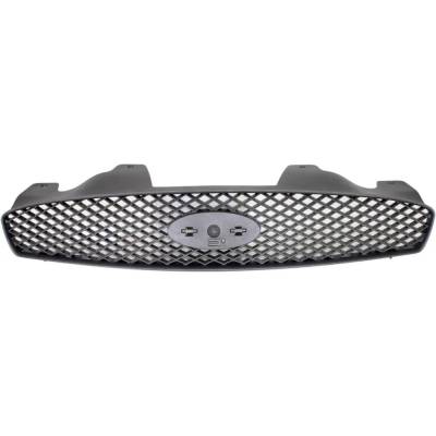 Rareelectrical - New Textured Gray Grille Assembly Compatible With Ford Taurus Sel 6 Cyl 3.0L Taurus Lx 6 Cyl 3.0L