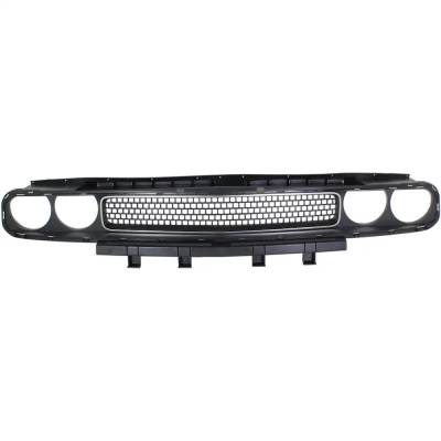 Rareelectrical - New Upper Grille Assembly Compatible With Dodge Challenger Rallye Redline 6 Cyl 3.6L Challenger Se 6