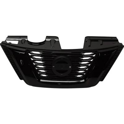 Rareelectrical - New Grille Assembly Compatible With Nissan Rogue Sv 4 Cyl 2.5L Rogue Sv Hybrid 4 Cyl 2.0L 2017 By
