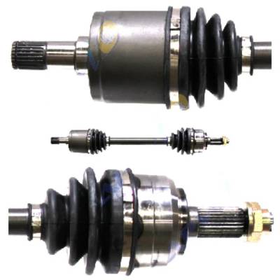 Rareelectrical - New Right Front Axle Assembly Compatible With Acura Honda Civic Ex 4 Cyl 1.7L Civic Value Package 4