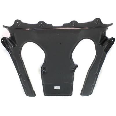 Rareelectrical - Engine Splash Guard Compatible With 2007-2014 Mercedes-Benz Cl550 Cl600 Cl63 Cl65 Rear Plastic Guard