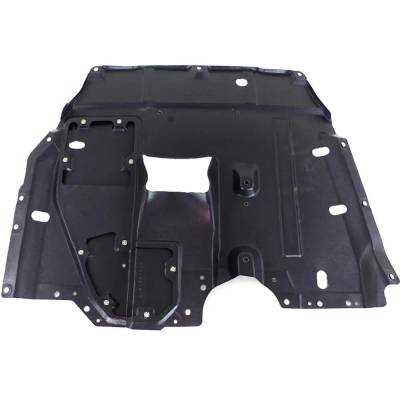Rareelectrical - Engine Splash Guard Compatible With 2008-2015 Mitsubishi Lancer Rear Plastic Guard 5379A167 Under