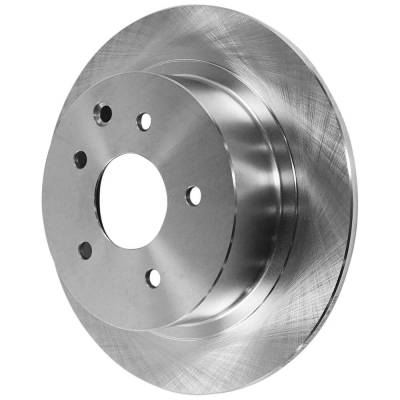 Rareelectrical - New Solid Brake Disc Compatible With Nissan Altima S 4 Cyl 2.5L Altima Base 4 Cyl 2.5L Sentra Se-R