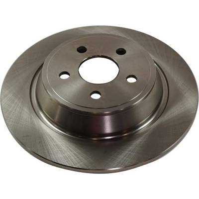 Rareelectrical - Solid Brake Disc Compatible With Ford Lincoln Continental Black Label 6 Cyl 3.0L Mkz Black Label