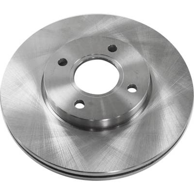 Rareelectrical - New 4 Lugs Brake Disc Compatible With Ford Focus S 4 Cyl 2.0L Focus Zx5 4 Cyl 2.0L Focus St 4 Cyl