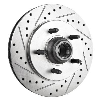 Rareelectrical - Performance Rotor Brake Disc Compatible With Ford Lincoln Expedition Eddie Bauer 8 Cyl 4.6L