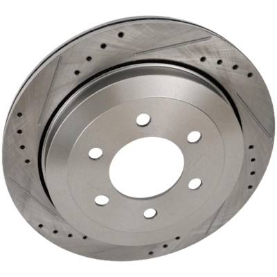Rareelectrical - New Vented Brake Disc Compatible With Ford Lincoln Expedition Max Limited 6 Cyl 3.5L Expedition El